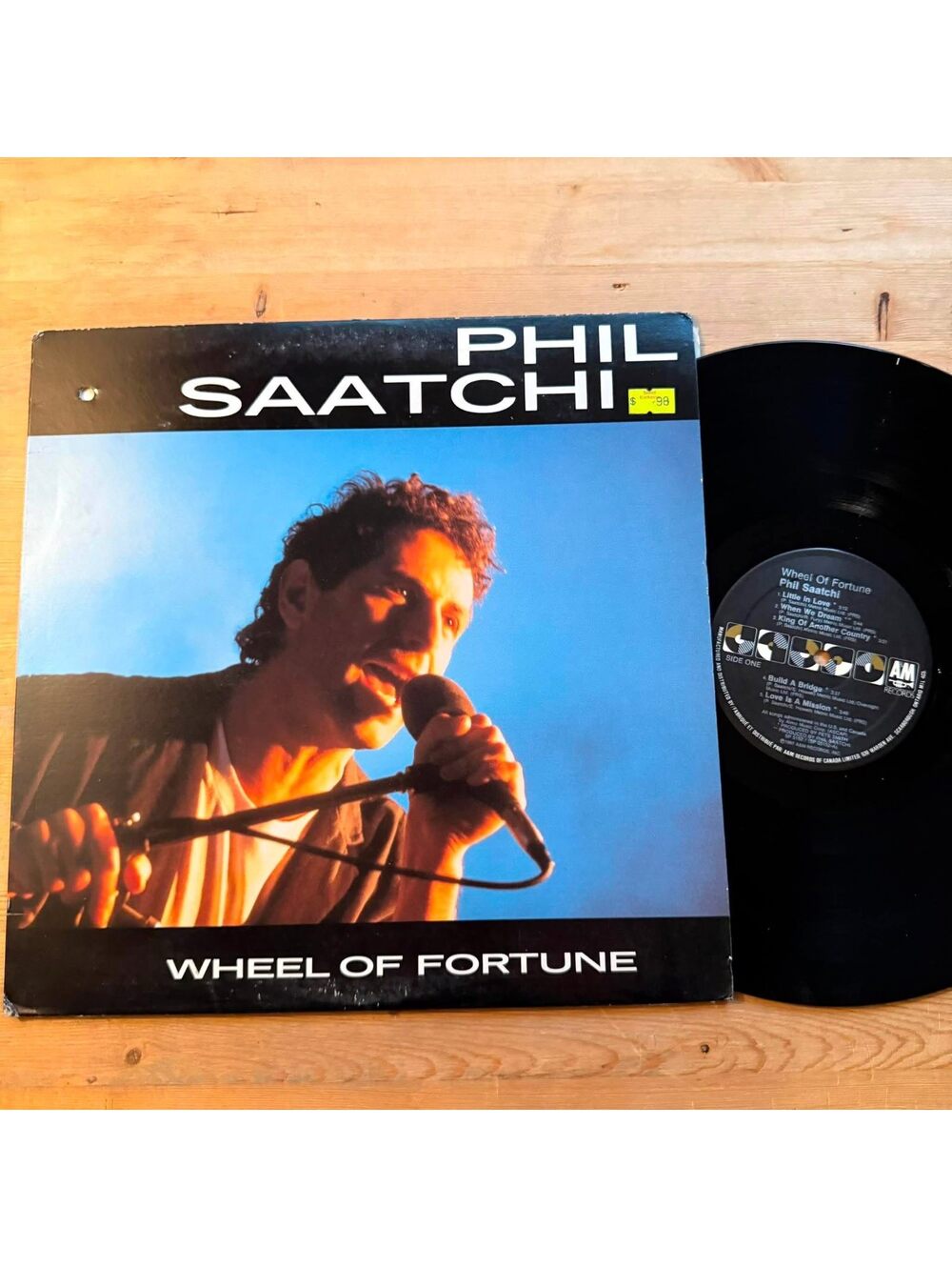 Phil Saatchi - Wheel of Fortune 33rpm VG+ VR24